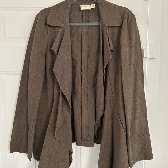 Green Wrap Jacket Vintage Pure DKNY - Picture 1 of 7